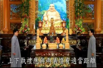 Những Quy Tắc Cần Tuân Thủ  Khi Đến Phật Đường   